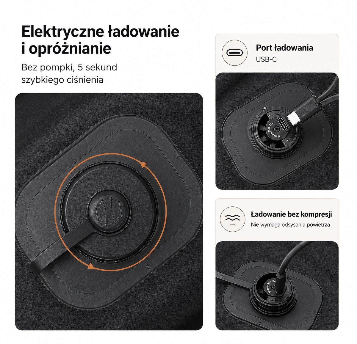 Podróżna torba kompresyjna